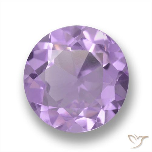 4.05ct 天然 アイリスバイオレット アメジスト, ラウンド, VVS-VS