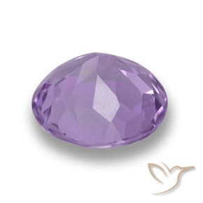 3.88カラットの天然ミディアムバイオレットアメジスト、ラウンド、VS