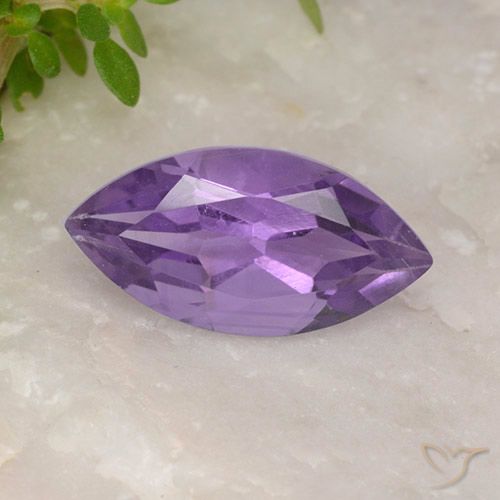 1.77ct 天然 ディープバイオレット アメジスト, マーキーズ, VS