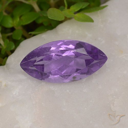 1.94ct 天然 ディープバイオレット アメジスト, マーキーズ, VS