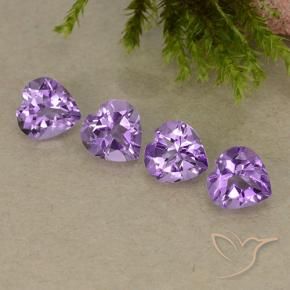 Shop natural 2.69ct ミディアムパープルがかったバイオレット アメジスト gems, 心臓, from ブラジル at GemSelect. In stock, global shipping!