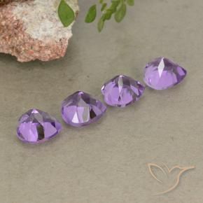 Shop natural 2.98ct 濃いパープルがかったバイオレット アメジスト gems, 心臓, from ブラジル at GemSelect. In stock, global shipping!