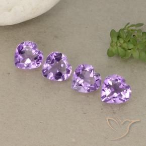 Shop natural 2.50ct ピンクがかったバイオレット アメジスト gems, 心臓, from ブラジル at GemSelect. In stock, global shipping!