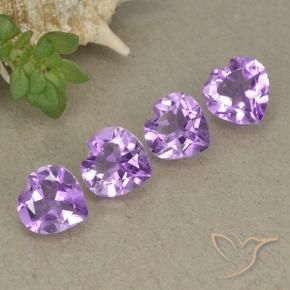 Shop natural 2.70ct 鮮やかなバイオレット アメジスト gems, 心臓, from ブラジル at GemSelect. In stock, global shipping!