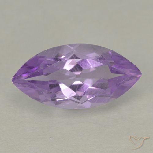 1.60ct 天然 濃いアイリスバイオレット アメジスト, マーキーズ, VS