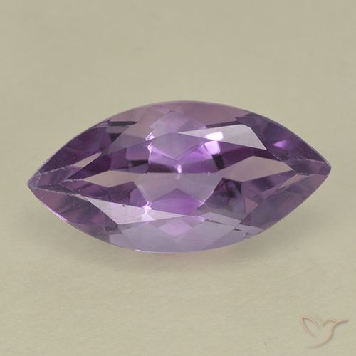 1.69ct 天然 ミディアムバイオレット アメジスト, マーキーズ, VS