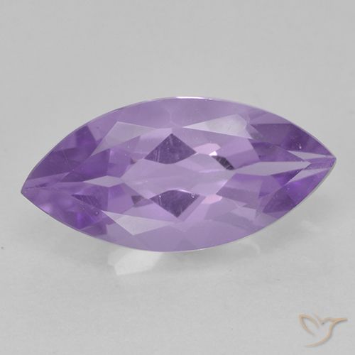 1.56ct 天然 ミディアムバイオレット アメジスト, マーキーズ, VS