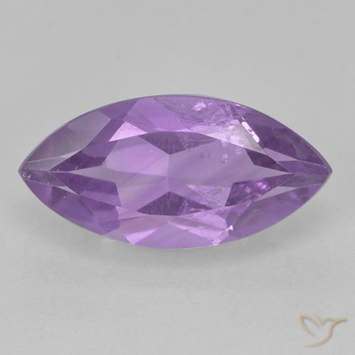 1.70ct 天然 ミディアムバイオレット アメジスト, マーキーズ, VS-SI