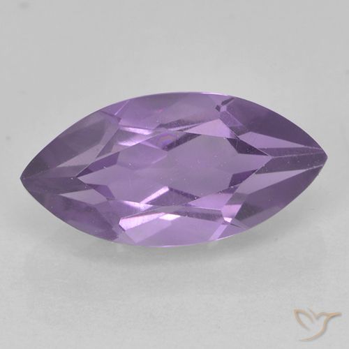 1.84ct 天然 ミディアムバイオレットピンク アメジスト, マーキーズ, VS