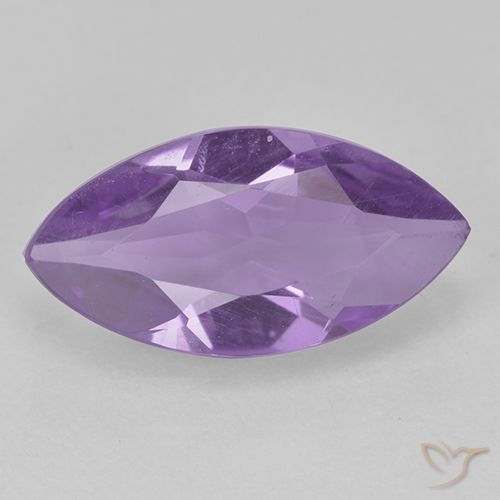 1.35ct 天然 ミディアムバイオレット アメジスト, マーキーズ, VS