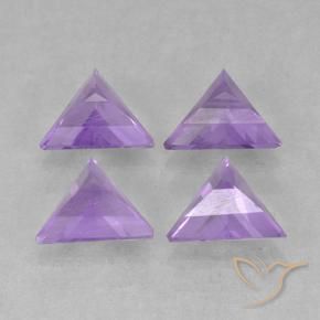 Shop natural 2.25ct ミディアムバイオレット アメジスト gems, トリリオン, from ブラジル at GemSelect. In stock, global shipping!