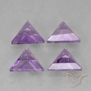 Shop natural 2.46ct ミディアムバイオレット アメジスト gems, トリリオン, from ブラジル at GemSelect. In stock, global shipping!