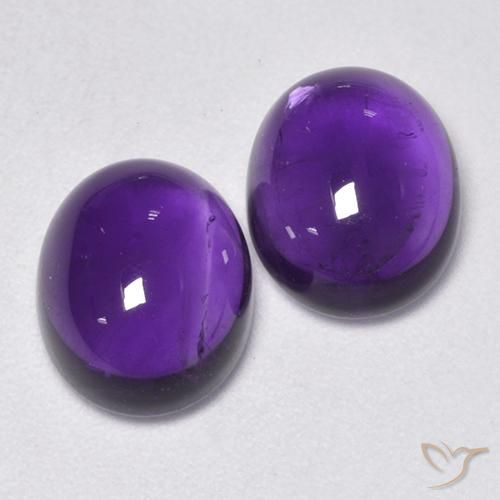 Shop natural 5.64ct ミディアム薄いバイオレット アメジスト gems, 楕円形, from ブラジル at GemSelect. In stock, global shipping!
