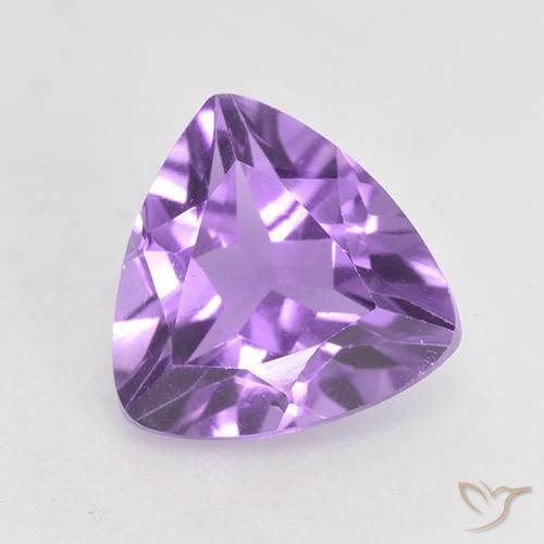 1.62ct 天然 ピンクがかったバイオレット アメジスト, トリリオン, VS