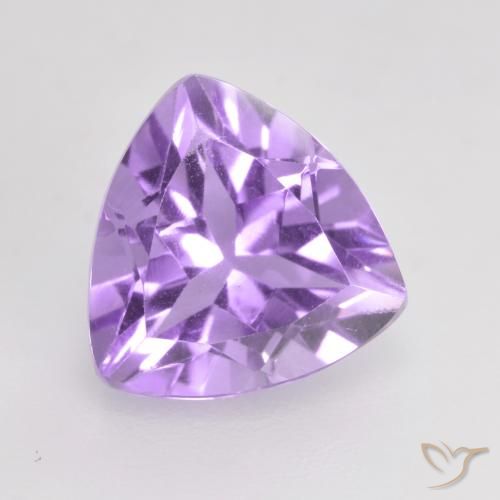 1.86ct 天然 濃いアイリスバイオレット アメジスト, トリリオン, VVS-VS