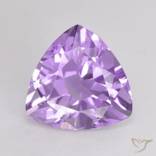 2.74ct 天然 濃いアイリスバイオレット アメジスト, トリリオン, VVS-VS