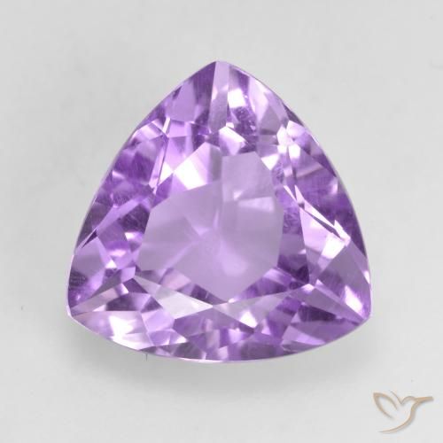 2.94ct 天然 ピンクがかったバイオレット アメジスト, トリリオン, VVS-VS