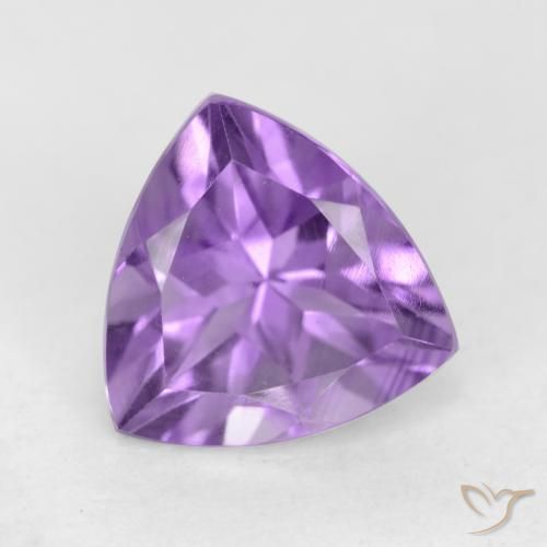 2.26ct 天然 ピンクがかったバイオレット アメジスト, トリリオン, VVS-VS