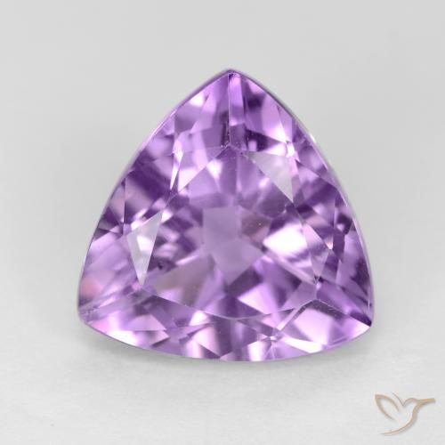 2.86ct 天然 ピンクがかったバイオレット アメジスト, トリリオン, VS