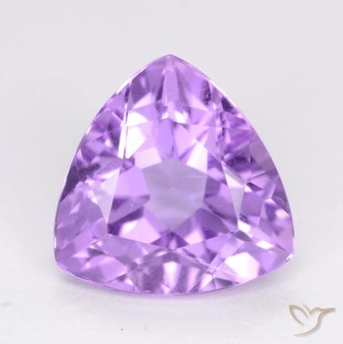 3.03ct 天然 ピンクがかったバイオレット アメジスト, トリリオン, VS