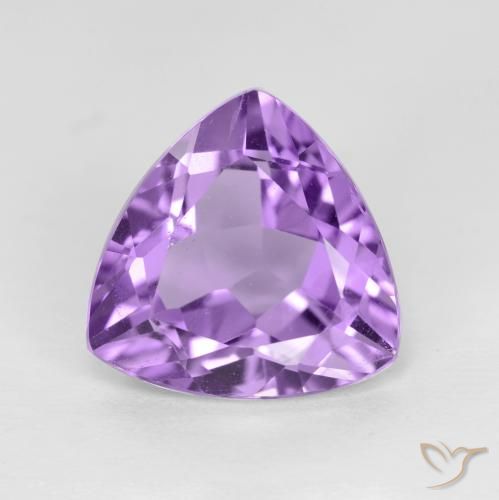 2.84ct 天然 ピンクがかったバイオレット アメジスト, トリリオン, VS