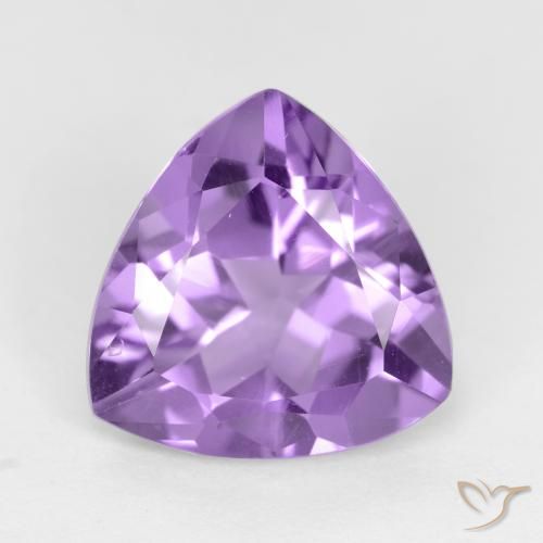 2.54ct 天然 ピンクがかったバイオレット アメジスト, トリリオン, VVS-VS