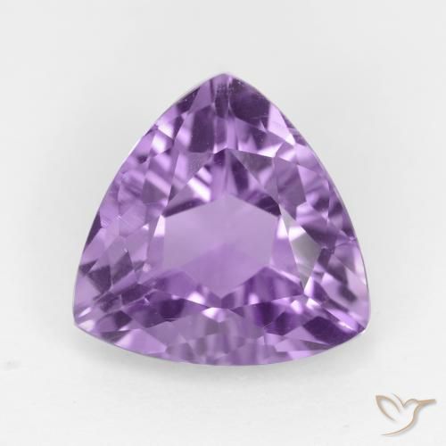 2.80ct 天然 ディープバイオレット アメジスト, トリリオン, VS