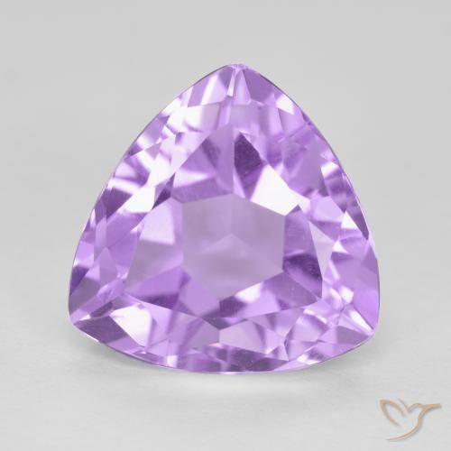 3.06ct 天然 ピンクがかったバイオレット アメジスト, トリリオン, VS