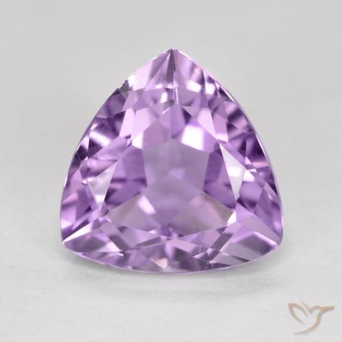 2.89ct 天然 ピンクがかったバイオレット アメジスト, トリリオン, VS