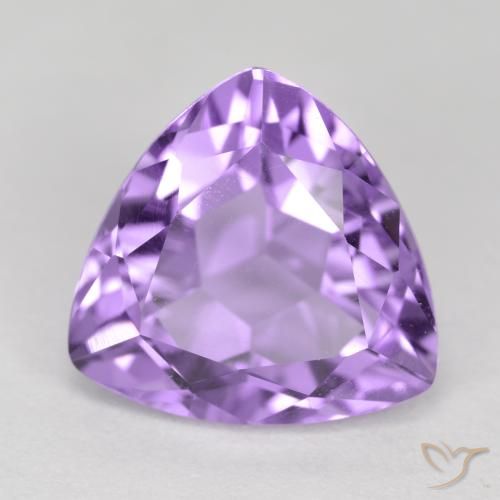 3.05ct 天然 ピンクがかったバイオレット アメジスト, トリリオン, VS