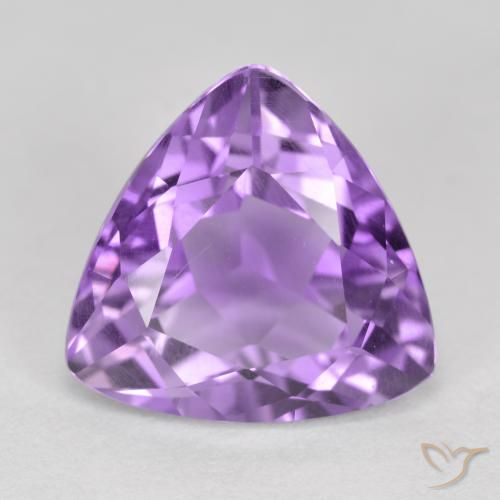 2.91ct 天然 ピンクがかったバイオレット アメジスト, トリリオン, VVS-VS