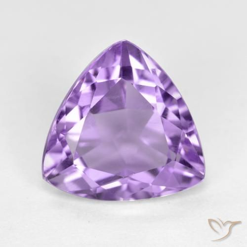 2.71ct 天然 ピンクがかったバイオレット アメジスト, トリリオン, VS
