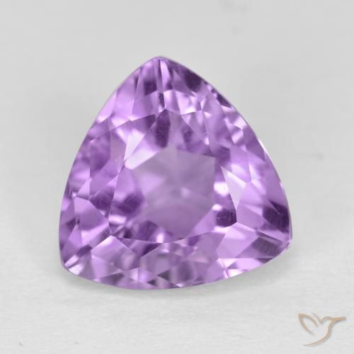 3.01ct 天然 ピンクがかったバイオレット アメジスト, トリリオン, VS