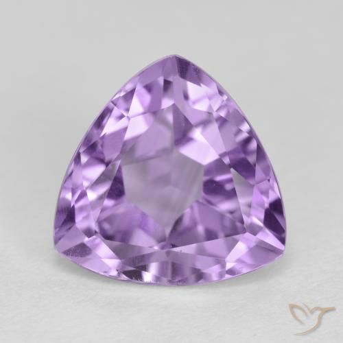 3.12ct 天然 濃いアイリスバイオレット アメジスト, トリリオン, VS