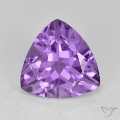 2.97ct 天然 ピンクがかったバイオレット アメジスト, トリリオン, VS