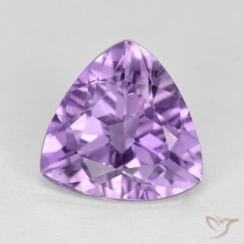 2.78ct 天然 ピンクがかったバイオレット アメジスト, トリリオン, VS