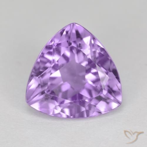 3.06ct 天然 ピンクがかったバイオレット アメジスト, トリリオン, VS