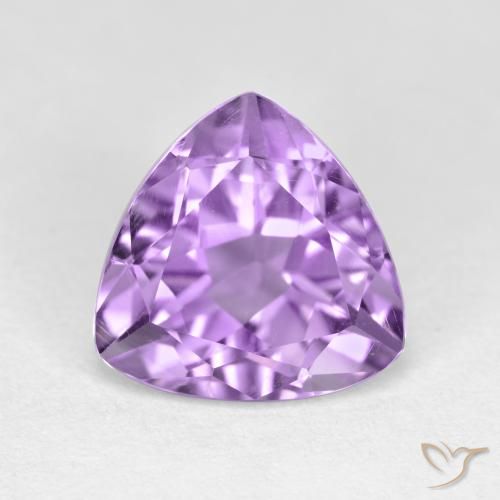 2.92ct 天然 ピンクがかったバイオレット アメジスト, トリリオン, VS