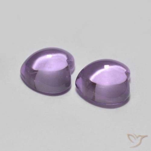 Shop natural 1.76ct ミディアムバイオレットピンク アメジスト gems, 心臓, from ブラジル at GemSelect. In stock, global shipping!