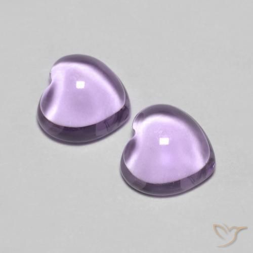 Shop natural 1.76ct ミディアムバイオレットピンク アメジスト gems, 心臓, from ブラジル at GemSelect. In stock, global shipping!