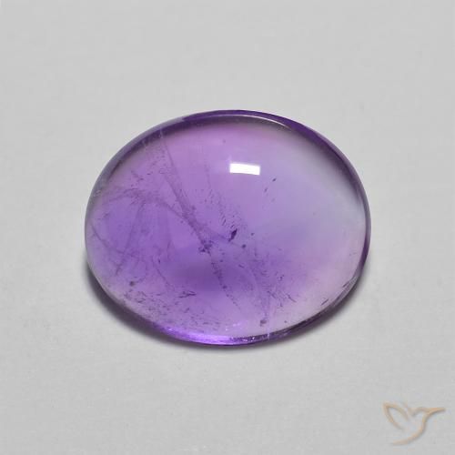 2.51ct 天然 Medium Light-Violet アメジスト, 楕円形, 透明