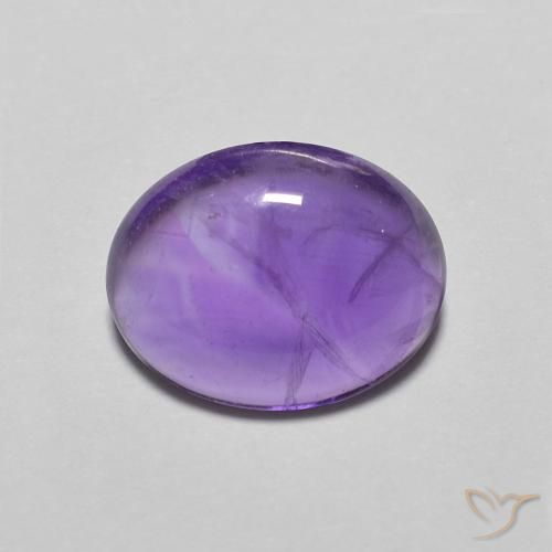 2.45ct 天然 Medium Light-Violet アメジスト, 楕円形, 透明