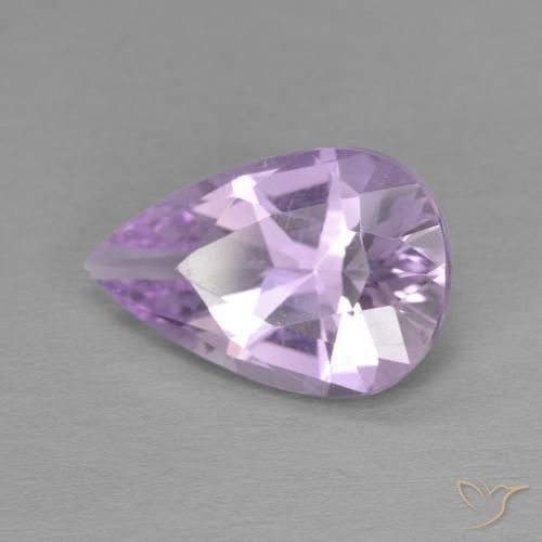 3.27ct 天然 アイリスバイオレット アメジスト, 洋梨の形, VVS