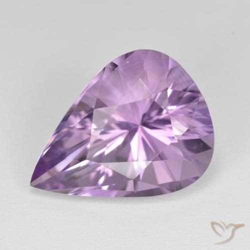 8.26ct 天然 アイリスバイオレット アメジスト, 洋梨の形, VVS