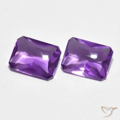 Shop natural 2.54ct Medium Dark-Violet アメジスト gems, 八角形 / エメラルドカット, from ブラジル at GemSelect. In stock, global shipping!