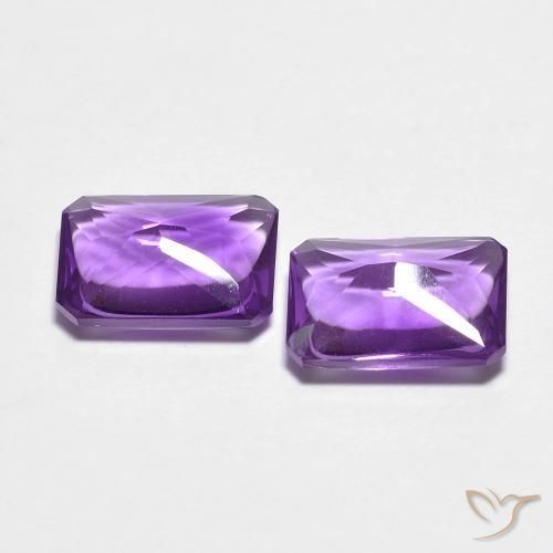 Shop natural 2.54ct Medium Dark-Violet アメジスト gems, 八角形 / エメラルドカット, from ブラジル at GemSelect. In stock, global shipping!