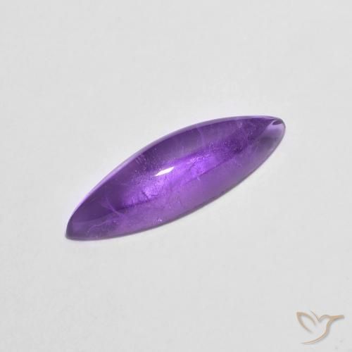 1.79ct 天然 ディープバイオレット アメジスト, マーキーズ, 透明