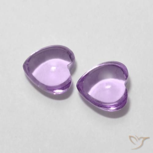 Shop natural 1.66ct ミディアムピンクがかったバイオレット アメジスト gems, 心臓, from ブラジル at GemSelect. In stock, global shipping!