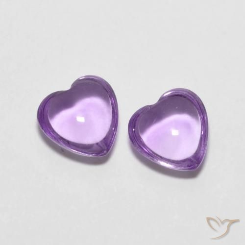 Shop natural 1.69ct ミディアムバイオレット アメジスト gems, 心臓, from ブラジル at GemSelect. In stock, global shipping!