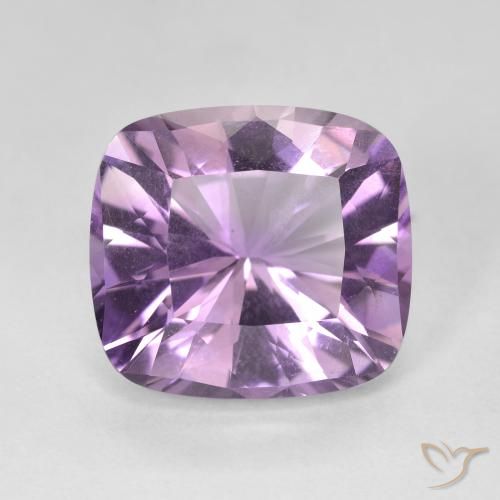 8.76ct 天然 パープルがかったバイオレット アメジスト, クッション, VVS